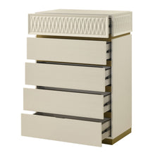 Load image into Gallery viewer, Stanley - 5 Drawer Chest With Crocodile Texture - Gray