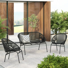 Load image into Gallery viewer, Nusa - Outdoor Patio 3 Piece Chat Set