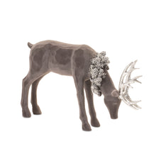 Load image into Gallery viewer, Deer Christmas Figurine (Set of 2) - Gray