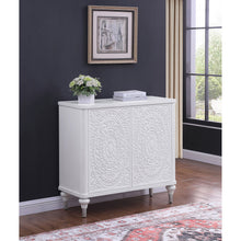 Load image into Gallery viewer, Angus - 2 Door Mandala Accent Cabinet - White
