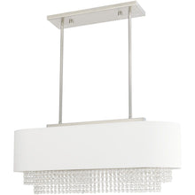 Load image into Gallery viewer, 21'' 3-Light Dimmable Chandelier With Shades - Nickel
