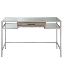 Load image into Gallery viewer, Adela - Writing Desk - Antique Silver