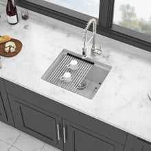 Load image into Gallery viewer, Quartz Composite Kitchen Sink With Workstation, Undermount