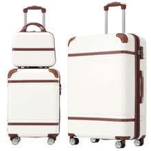 Load image into Gallery viewer, Hardshell Luggage Sets 3 Pieces 20" / 28" Luggages And Cosmetic Case Spinner Suitcase With Tsa Lock Lightweight