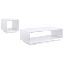 Load image into Gallery viewer, Fletcher - 2 Piece Coffee And End Table Set - Gloss White