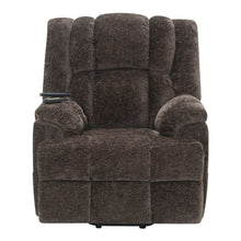 Load image into Gallery viewer, Pacay - Power Recliner With Lift, Heating & Massage - Brown Chenille