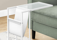 Load image into Gallery viewer, Accent Table, C - Shaped, Contemporary And Modern - White