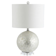 Load image into Gallery viewer, Globe With Drum Shade - White