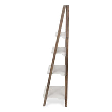 Load image into Gallery viewer, Four Tier Step Bookcase (738641) - White