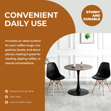 Load image into Gallery viewer, Mid-Century Tulip Table With Round Top, Pedestal Base