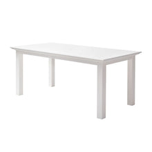 Load image into Gallery viewer, 63" Solid Wood Dining Room Table - White