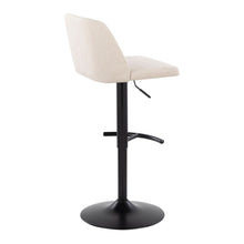 Load image into Gallery viewer, Toriano - Contemporary Adjustable Bar Stool With Rounded T Footrest (Set of 2)