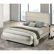 Load image into Gallery viewer, Strout - Queen Panel Bed With Upholstered Headboard - Rustic