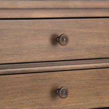 Load image into Gallery viewer, Carlton - Bedside Table - Rustic Natural Aged Brown