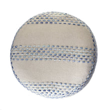Load image into Gallery viewer, Cotton Blend Ottoman - Blue