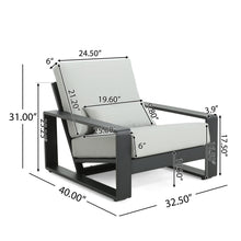 Load image into Gallery viewer, La Plata - Outdoor And Indoor Lounge Chair