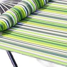 Load image into Gallery viewer, Striped Double Hammock - Green / Yellow
