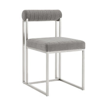 Load image into Gallery viewer, Polyester Dining Side Chairs (Set of 2) - Gray