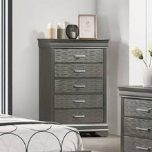 Load image into Gallery viewer, 1 Piece Chest With Unique Drawers - Gray