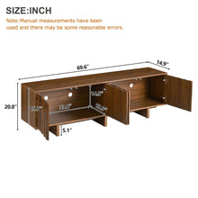 Load image into Gallery viewer, Retro Style TV Stand With Wavy Door