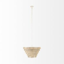 Load image into Gallery viewer, Six Tier Hanging Chandelier - Light Brown