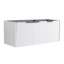 Load image into Gallery viewer, Contemporary Wall Mounted Bathroom Vanity With Soft Close Doors