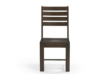 Load image into Gallery viewer, Solid Wood Ladder Back Dining Side Chairs (Set of 2) - Brown