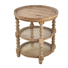 Load image into Gallery viewer, Round 3 Tiered Side Tabel, End Tabel For Lving Room Bedroom Entryway