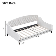 Load image into Gallery viewer, Modern Tufted Button Daybed