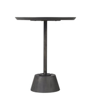 Load image into Gallery viewer, Solid And Manufactured Wood Round End Table - Black