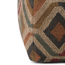 Load image into Gallery viewer, Johanna - Handcrafted Square Pouf