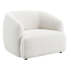 Load image into Gallery viewer, Lucifer - Chair - White Shimmer Chenille