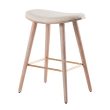 Load image into Gallery viewer, Saddle - Contemporary Counter Stool (Set of 2)
