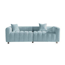 Load image into Gallery viewer, Modern 3 Seater Sofa With 2 Pillows