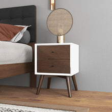 Load image into Gallery viewer, Caroline - Mid-Century Modern Style Night Stand 2 Drawer