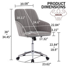 Load image into Gallery viewer, Adjustable Ergonomic Office Chair, Swivel Backrest Seat