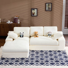 Load image into Gallery viewer, Compressed Sofa With 3 Back Cushions, 2 Throw Pillows