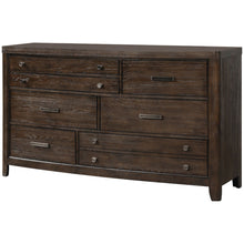 Load image into Gallery viewer, Dresser Cedar Lined Bottom Drawers - Antique Brown