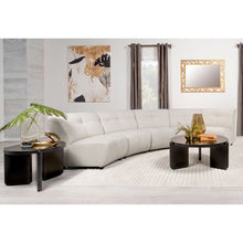 Load image into Gallery viewer, Oliver - 5 Piece Upholstered Sectional Sofa With Curved Silhouette - Ivory