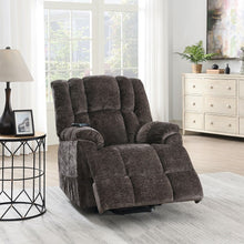 Load image into Gallery viewer, Pacay - Power Recliner With Lift, Heating & Massage - Brown Chenille