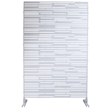 Load image into Gallery viewer, Outdoor & Indoor Freestanding Metal Privacy Screen