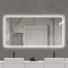 Load image into Gallery viewer, Bathroom Mirror Vanity Mirrors With Front Lights, Wall Mounted, Anti-Fog, Frameless, Horizontal Or Vertical