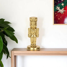Load image into Gallery viewer, Christmas Nutcracker Hand Painted Figurine (634484) - Gold