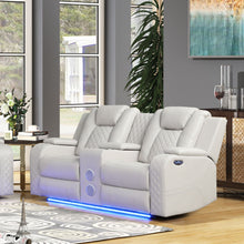 Load image into Gallery viewer, Benz - Power Reclining Loveseat & LED Lighting And Built In USB