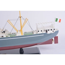 Load image into Gallery viewer, Hand Painted Model Boat (624231) - Blue / White