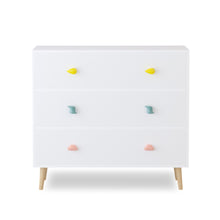 Load image into Gallery viewer, 3 Drawer Dresser, Storage Cabinet With Anti Tip Safety