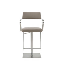 Load image into Gallery viewer, Stainless Steel Bar Chair - Taupe / Silver