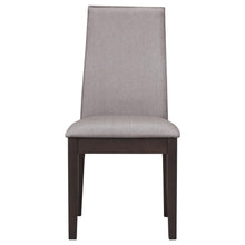 Load image into Gallery viewer, Upholstered Dining Chair (Set of 2) - Taupe / Brown
