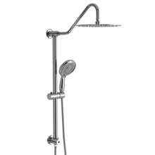 Load image into Gallery viewer, Shower System With 5 Function Rain Hand Shower And Slide Bar Combo