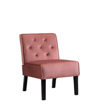 Load image into Gallery viewer, Reese - Living Room Armless Button Tufted Pattern Accent Chair (Set of 2)
